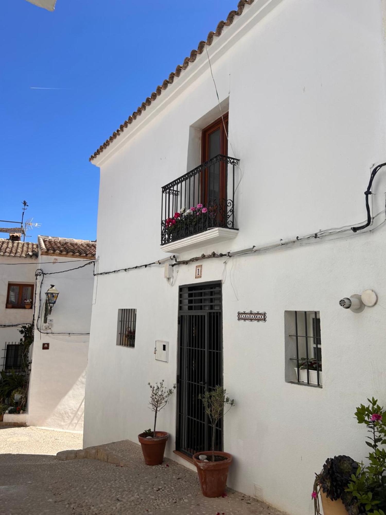 Вилла Casa Barman Casco Antiguo Y Vistas Al Mar Альтеа Экстерьер фото